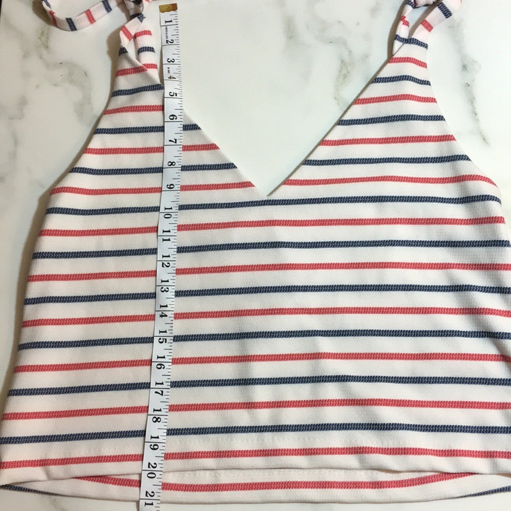 HP๐Zara Red/White/Blue Shirt Large Size/Tank Top - Picture 7 of 8